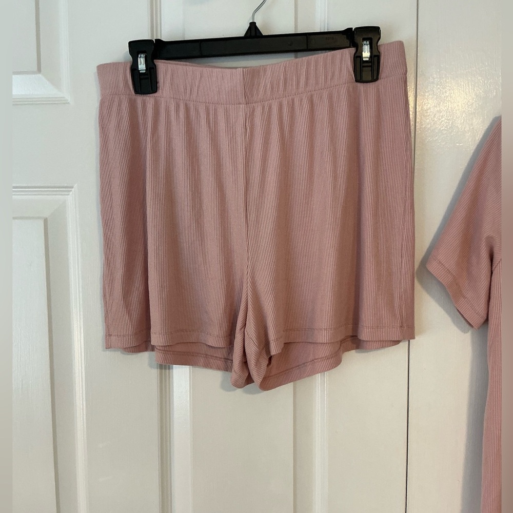 SKIMS Soft Lounge Short Sleep Set | Morganite | Size M - Picture 6 of 10